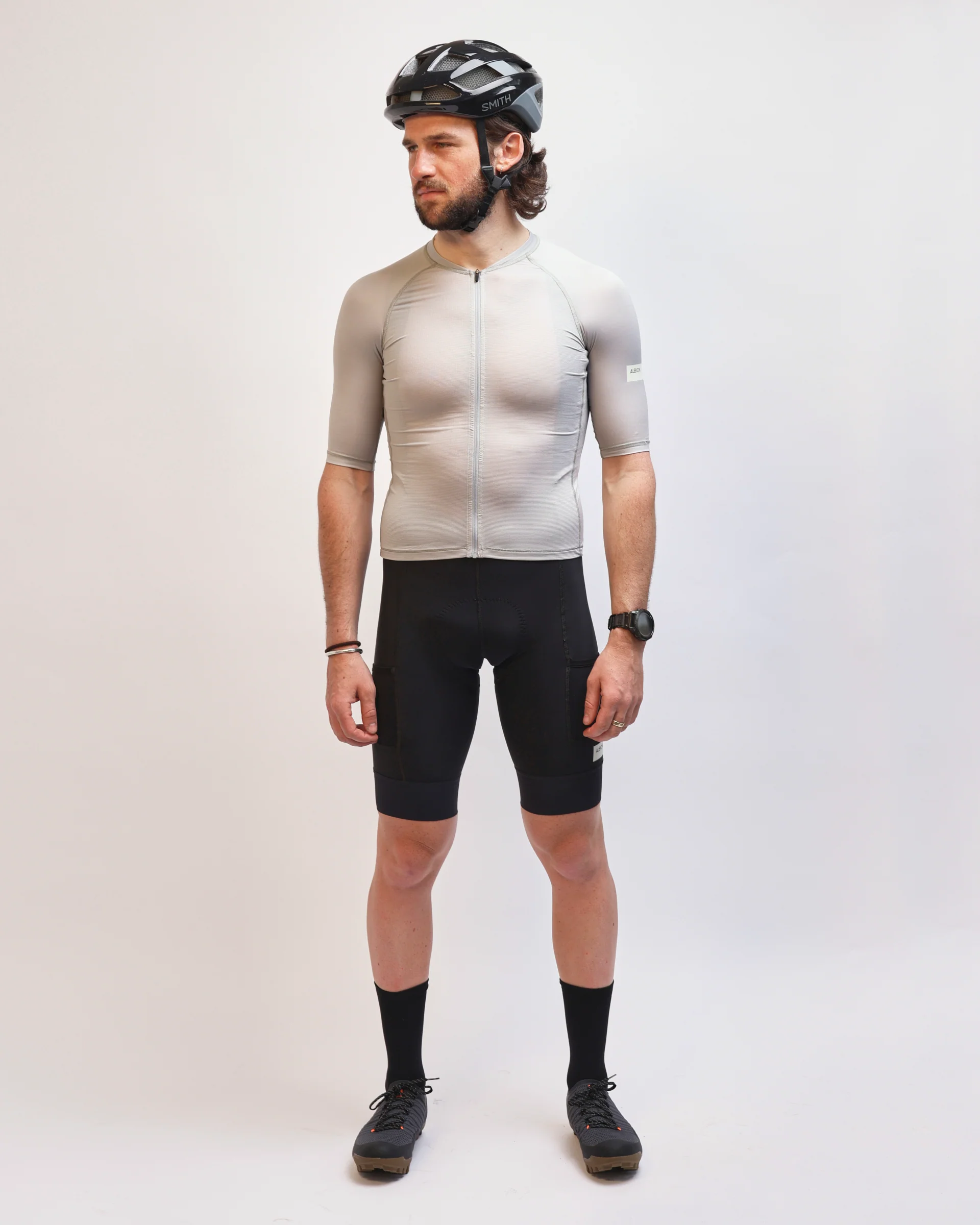 Albion ABR1 Men's Pocket Bib Shorts Black - Image 3
