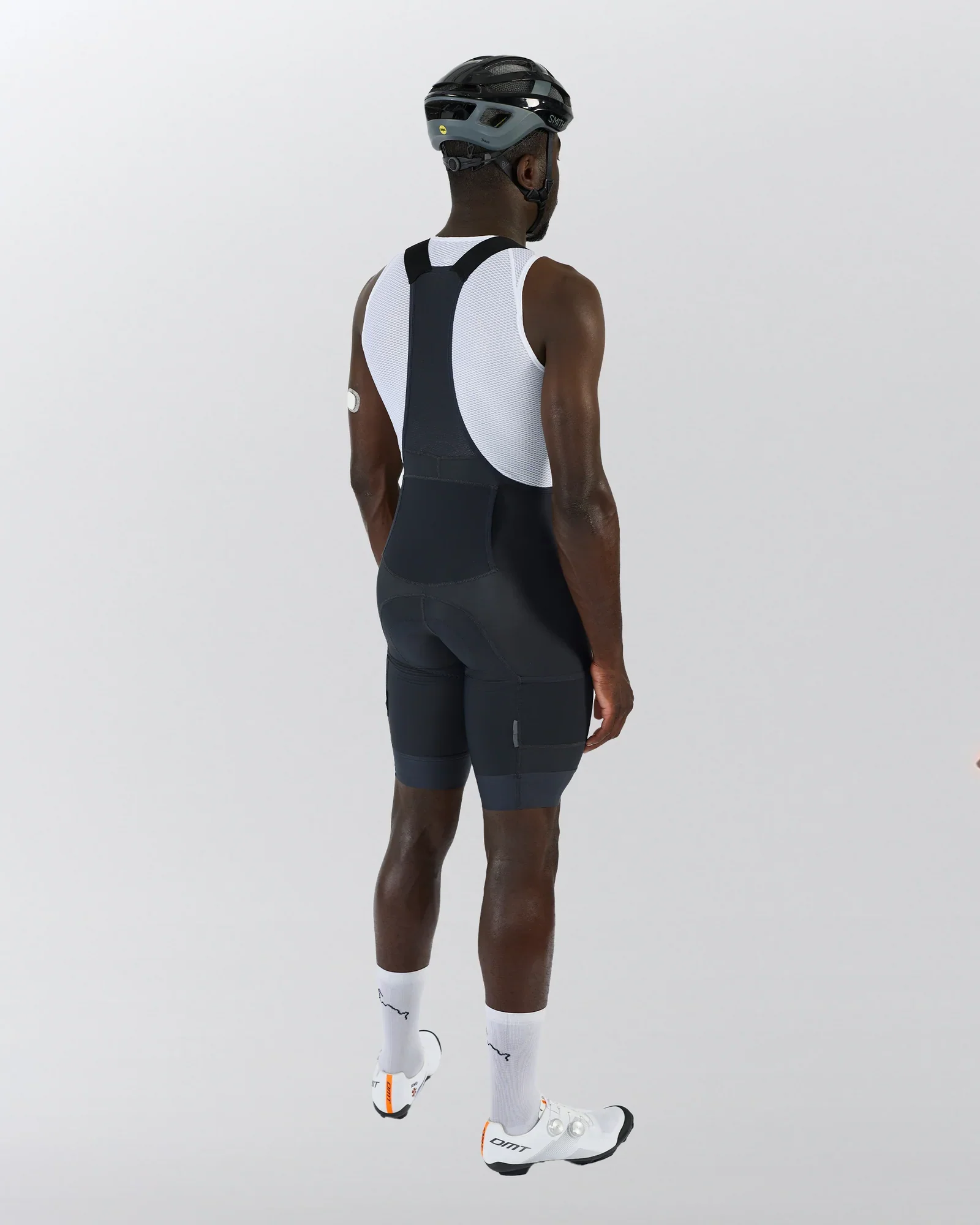 Albion ABR1 Men's Pocket Bib Shorts Graphite - Image 3