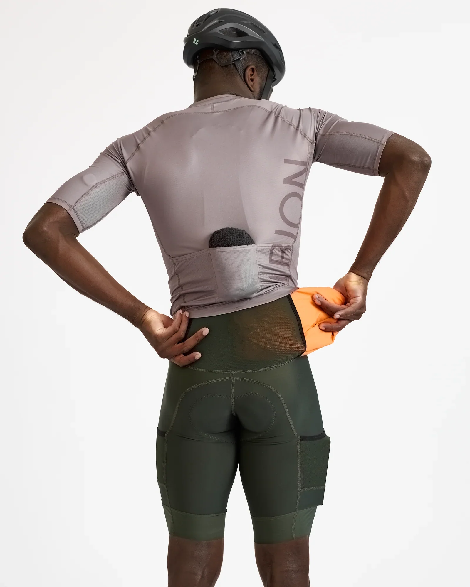 Albion ABR1 Men's Pocket Bib Shorts Rosin - Image 3