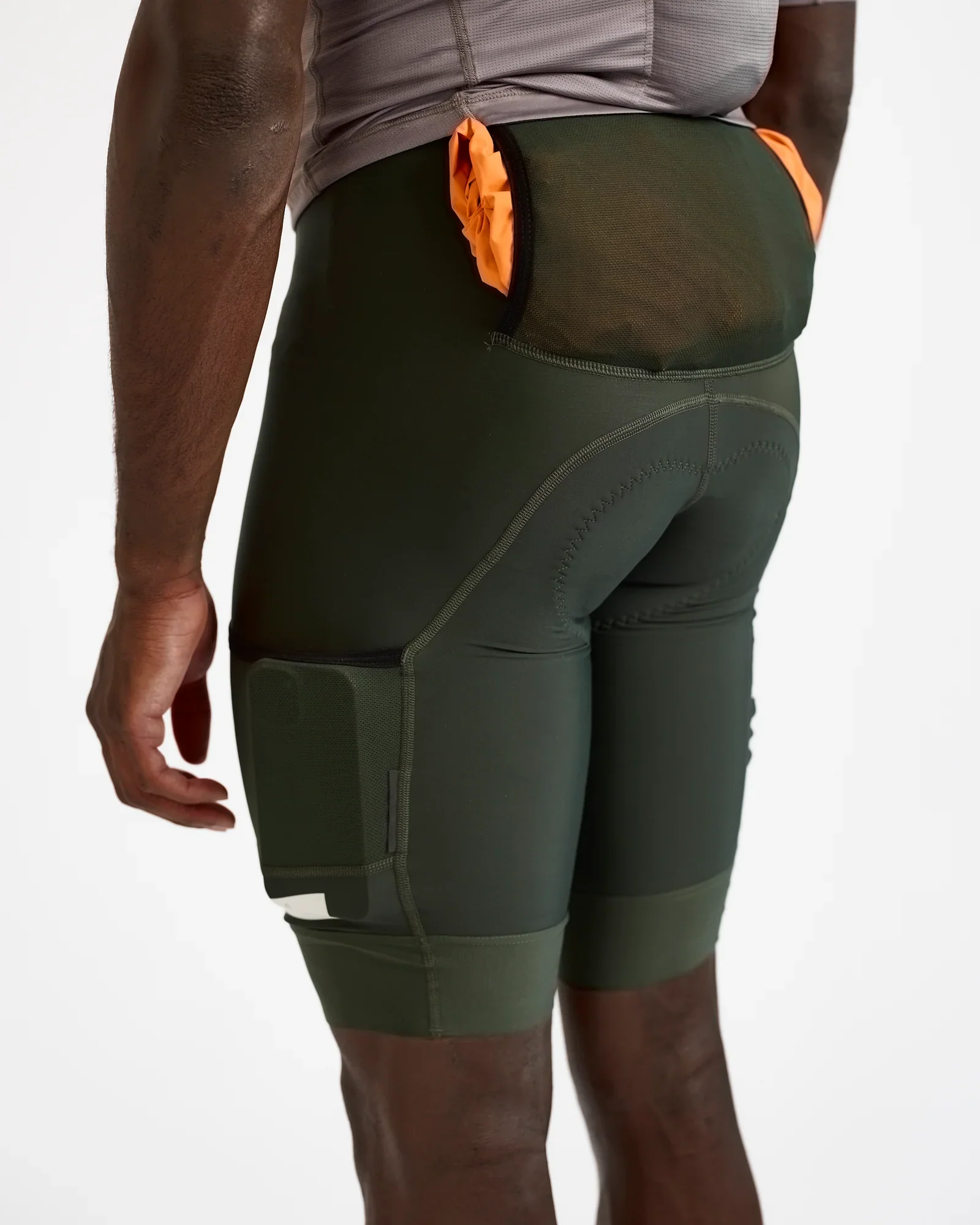 Albion ABR1 Men's Pocket Bib Shorts Rosin - Image 6