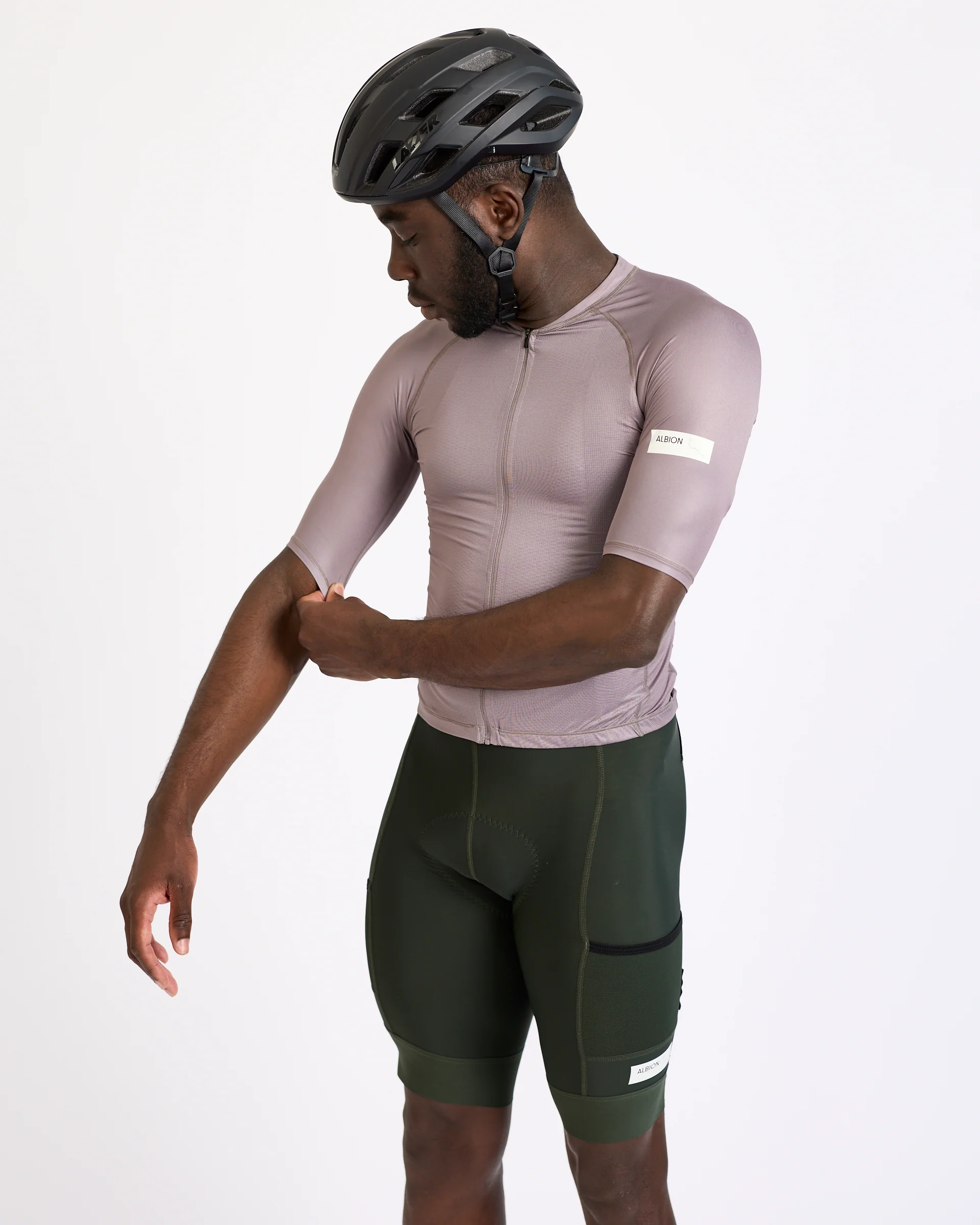Albion All Road Men's Lightweight Jersey Clay - Image 7