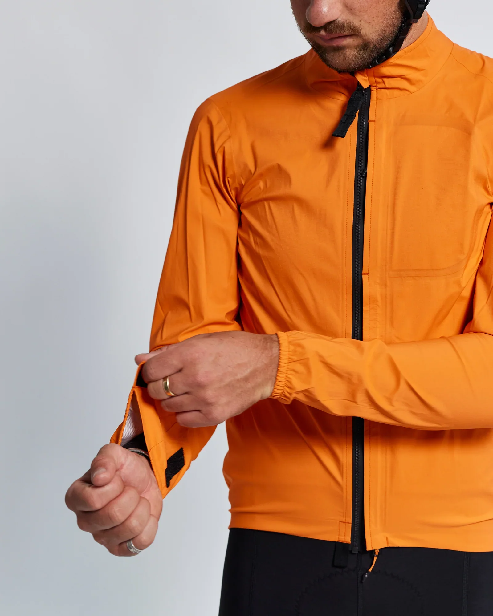 Albion All Road Men's Pertex Shield Rain Jacket Orange - Image 6
