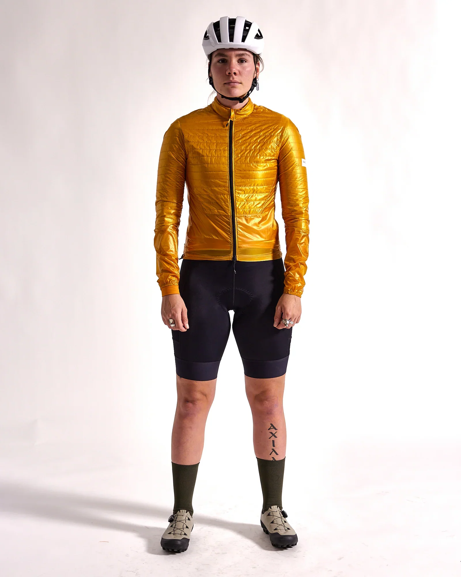 Albion All Road Ultralight Insulated Jacket Burnt Yellow - Image 5