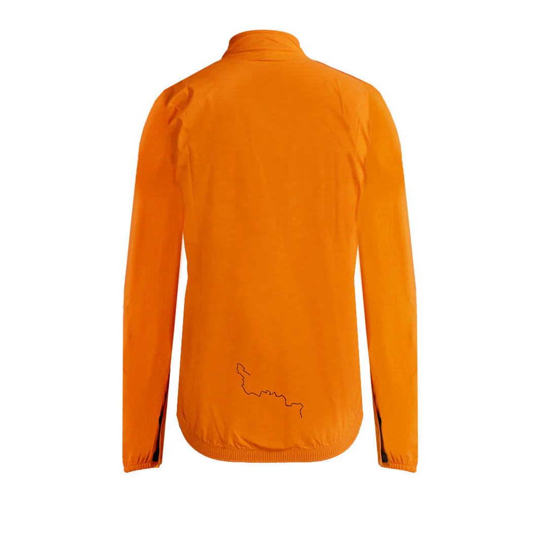 Albion All Road Women's Pertex Shield Rain Jacket Orange - Image 3