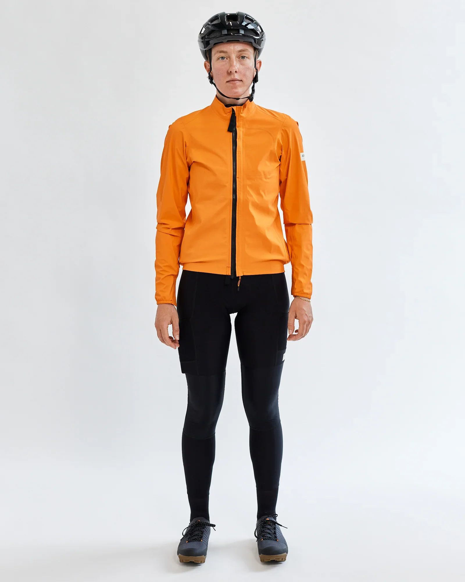 Albion All Road Women's Pertex Shield Rain Jacket Orange - Image 5