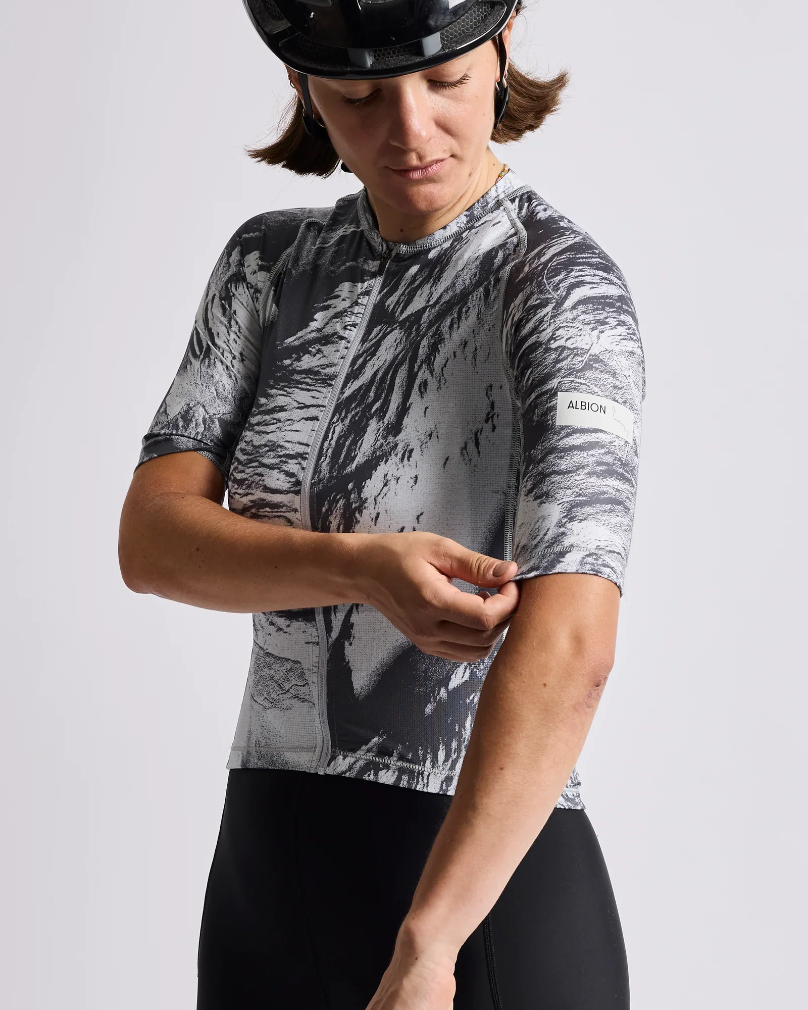 Albion Lidar Women's Jersey Grey/White - Image 2