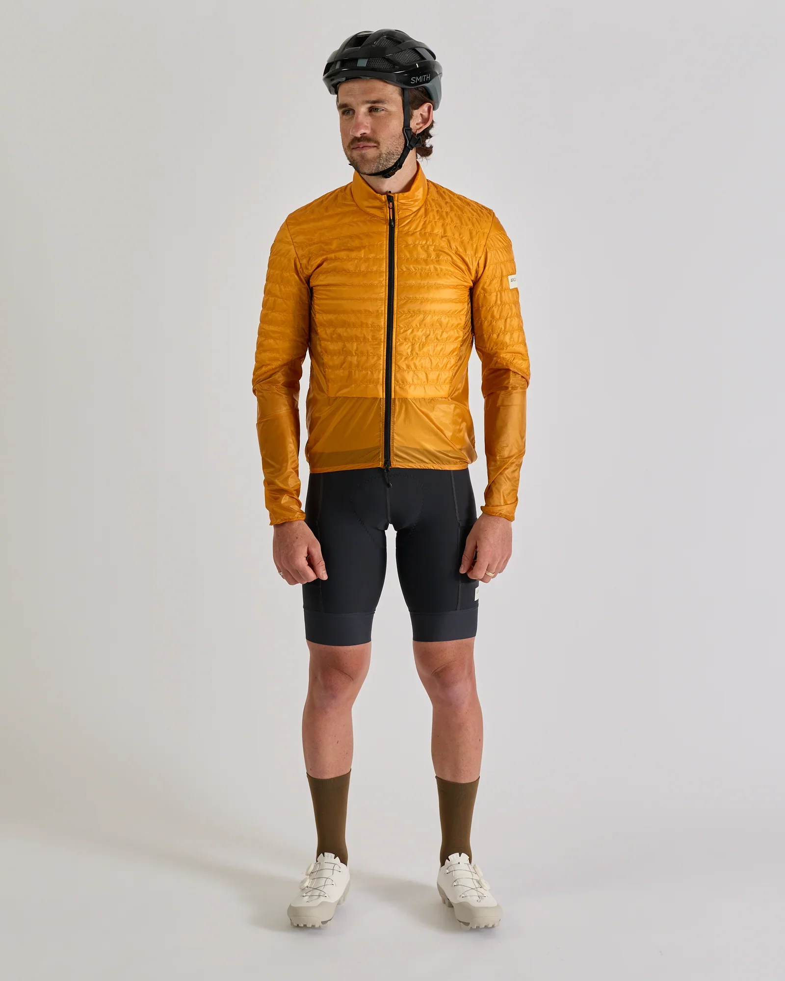 Albion Men's Ultralight Insulated Jacket Burnt Yellow - Image 4