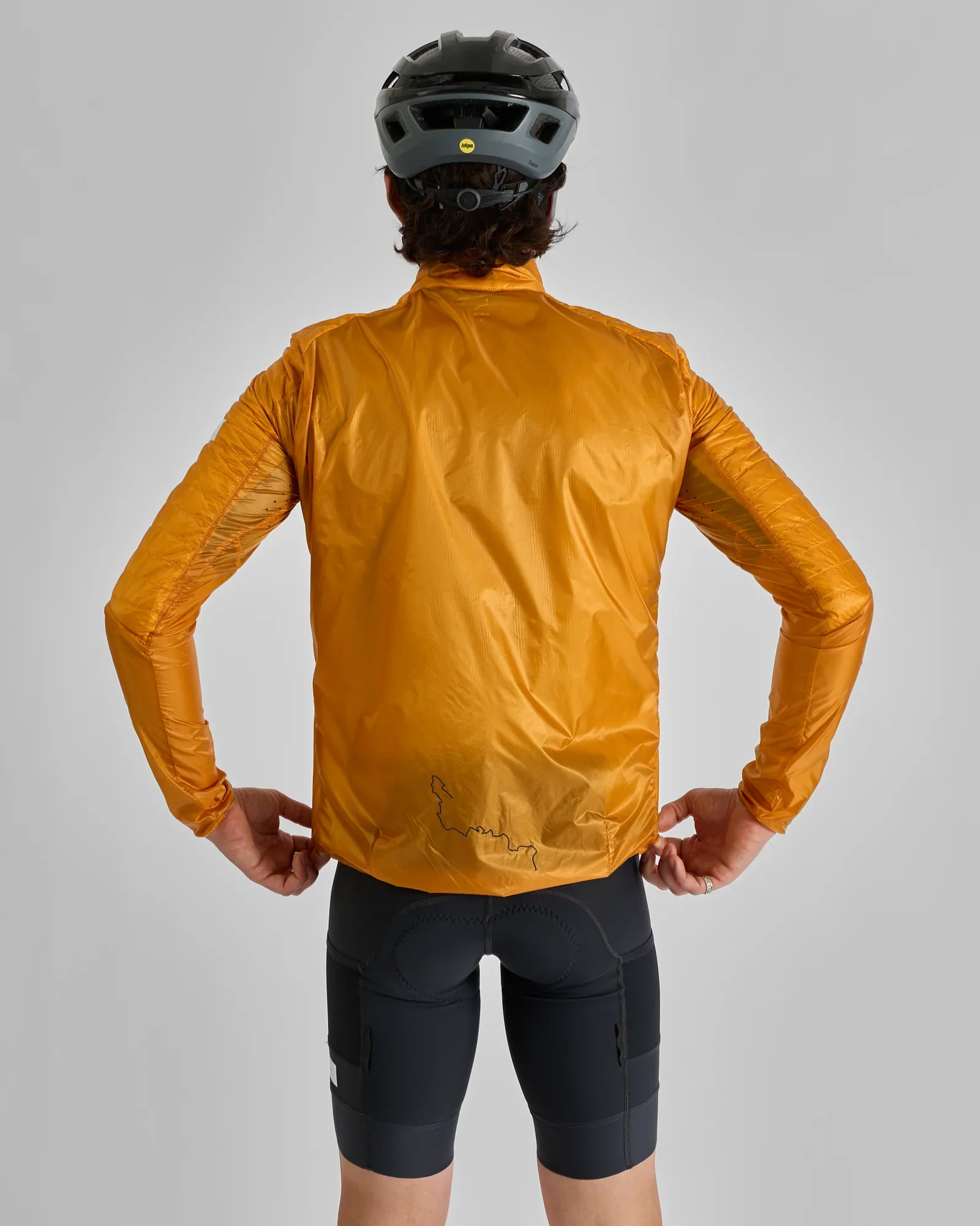 Albion Men's Ultralight Insulated Jacket Burnt Yellow - Image 6