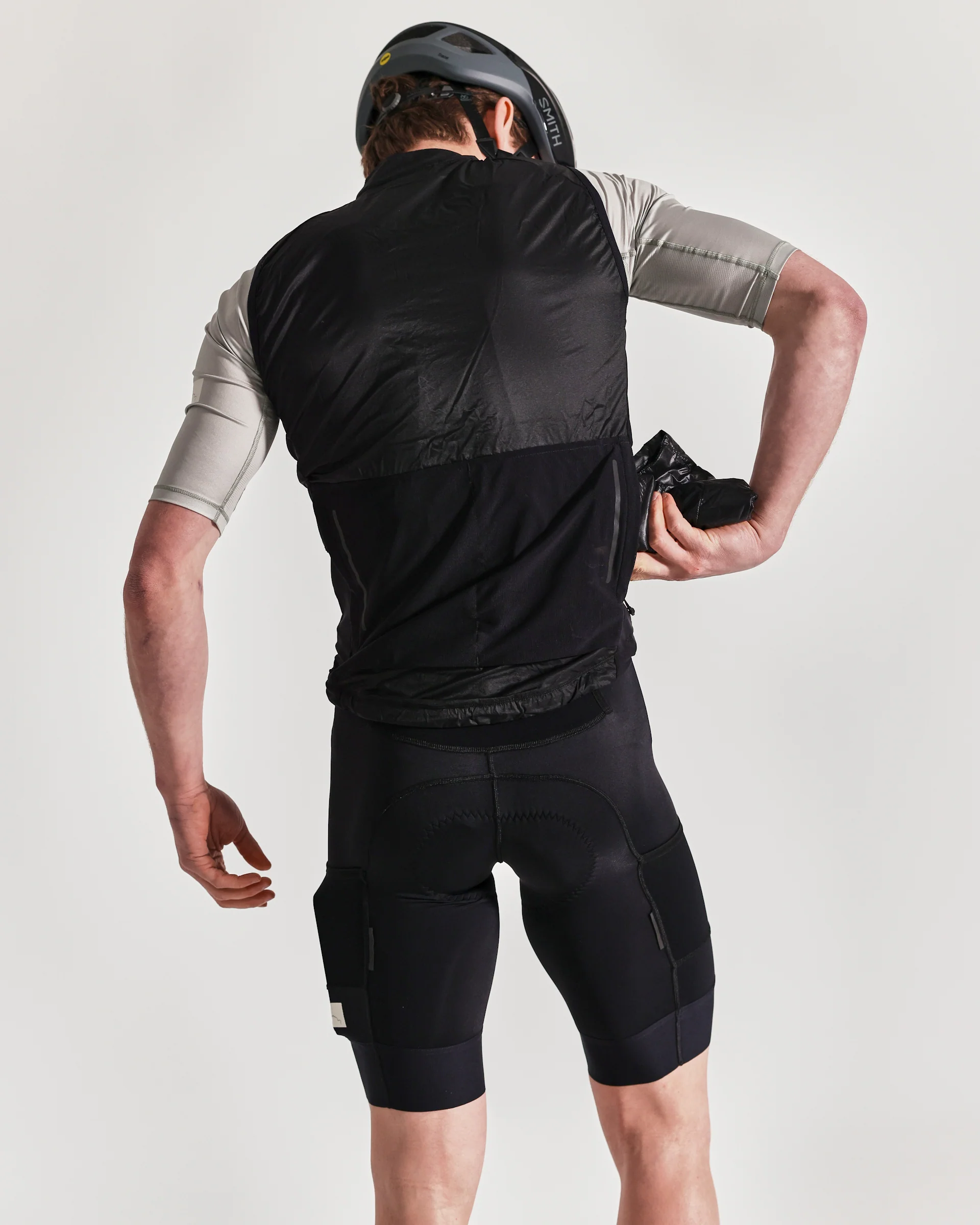 Albion Men's Wind Gilet Black - Image 7