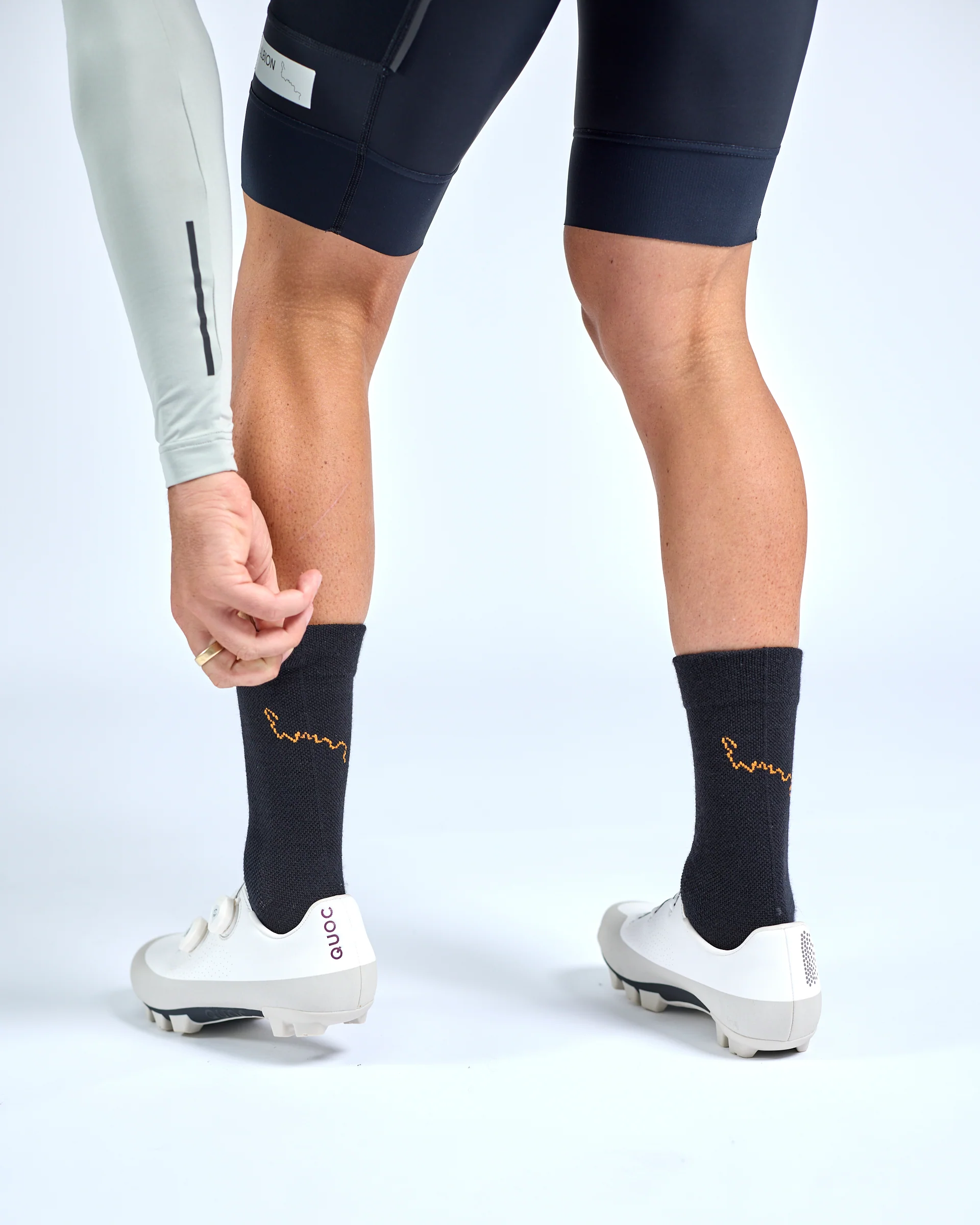 Albion Merino Socks Charcoal - Image 2