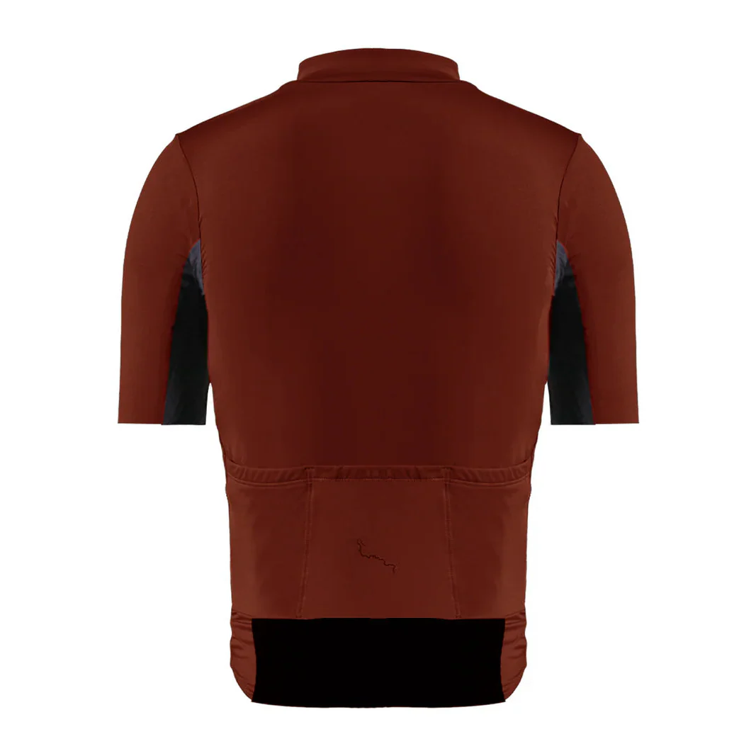 Albion Traverse Men's Jersey Burnt Ochre - Image 3