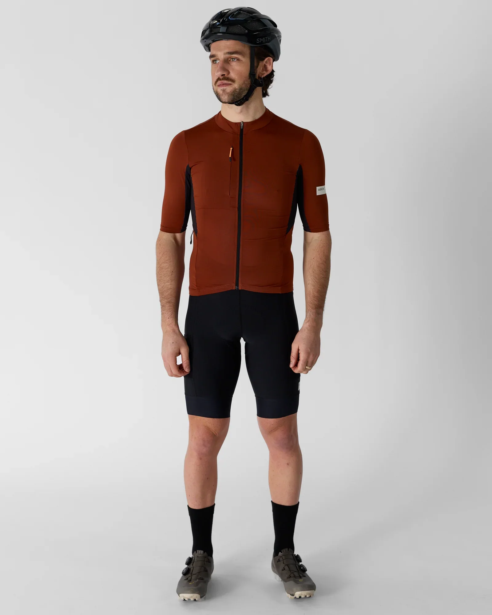 Albion Traverse Men's Jersey Burnt Ochre - Image 4