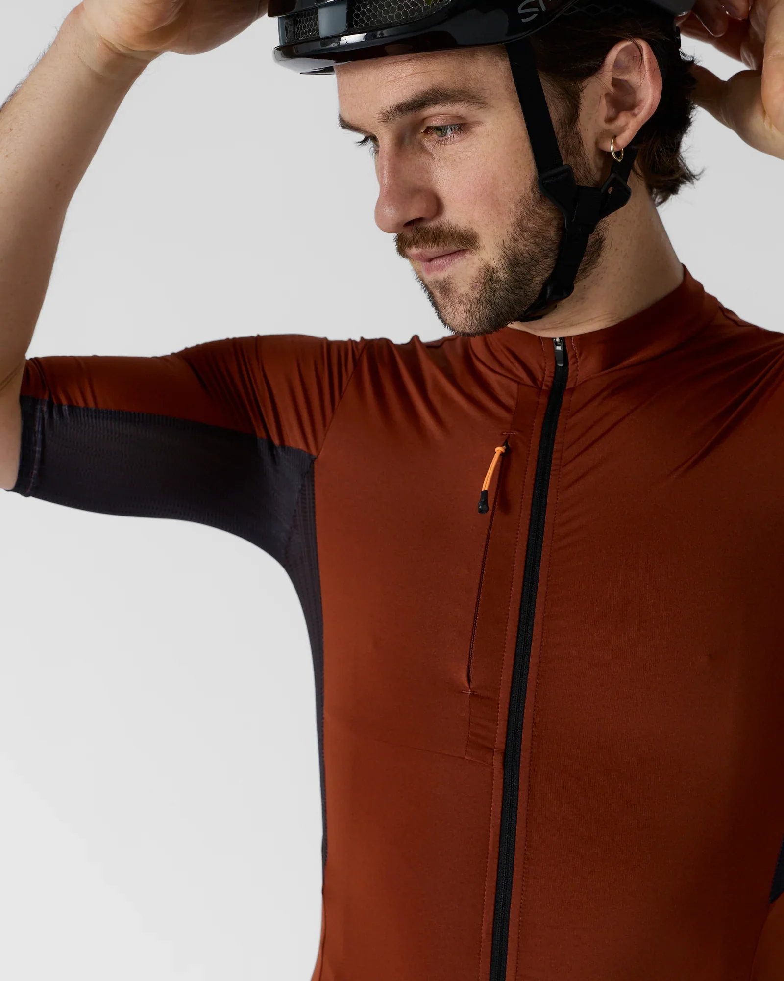 Albion Traverse Men's Jersey Burnt Ochre - Image 7