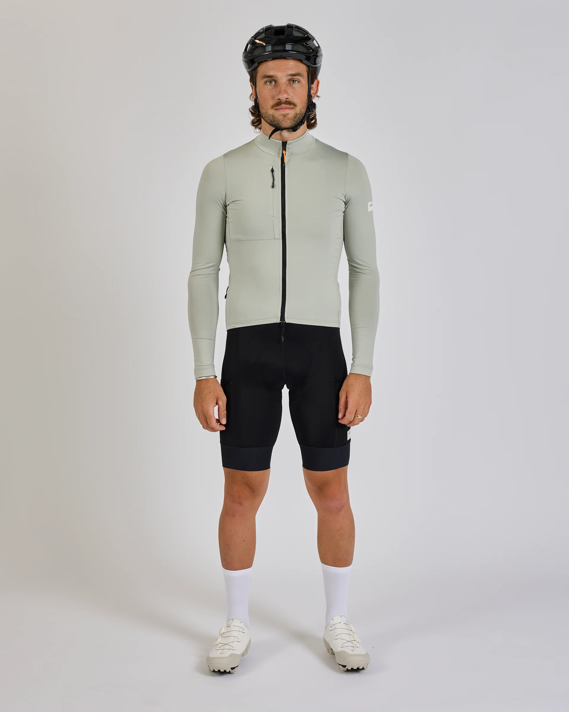 Albion Traverse Men's Long Sleeve Jersey Mist Grey - Image 2