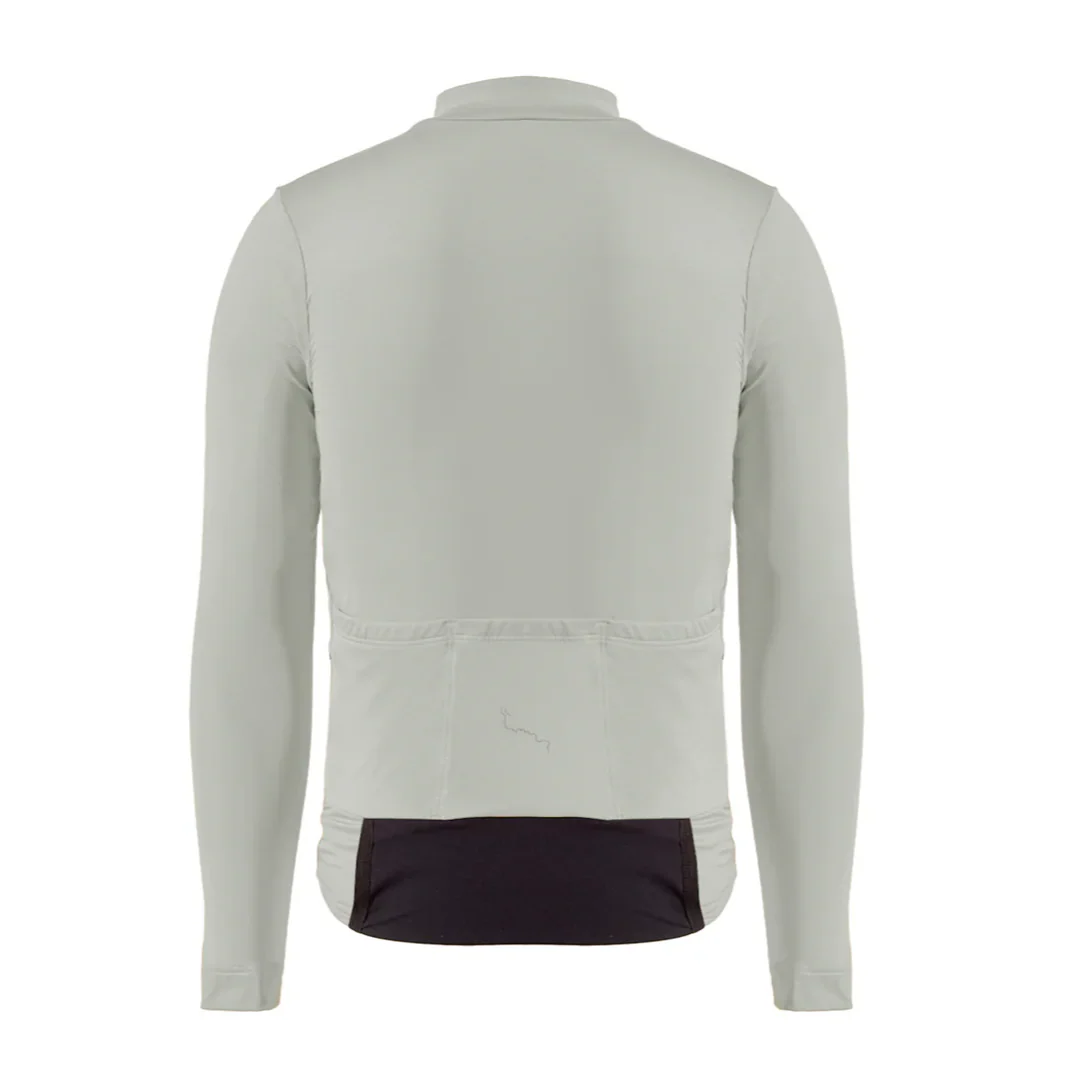 Albion Traverse Men's Long Sleeve Jersey Mist Grey - Image 3