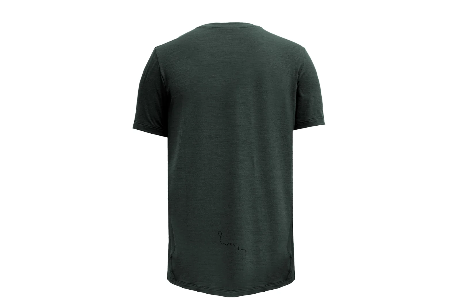 Albion Unisex Merino Riding T-Shirt Pine - Image 5