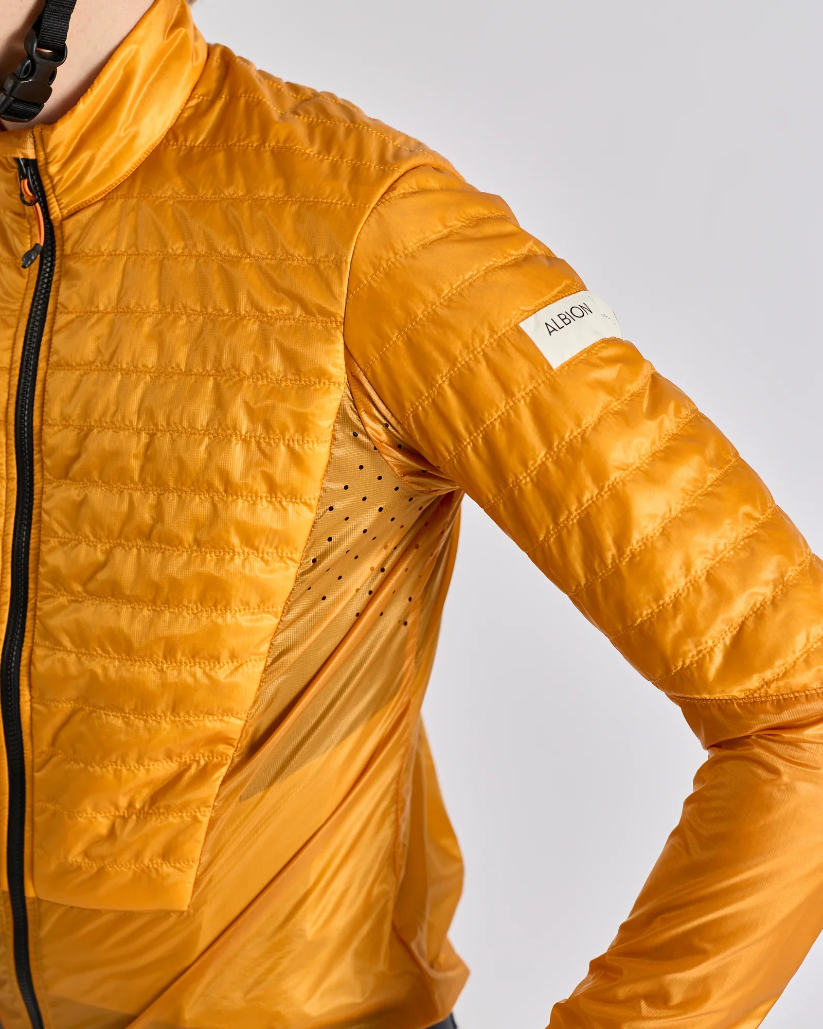 Albion Women's Ultralight Insulated Jacket Burnt Yellow - Image 2