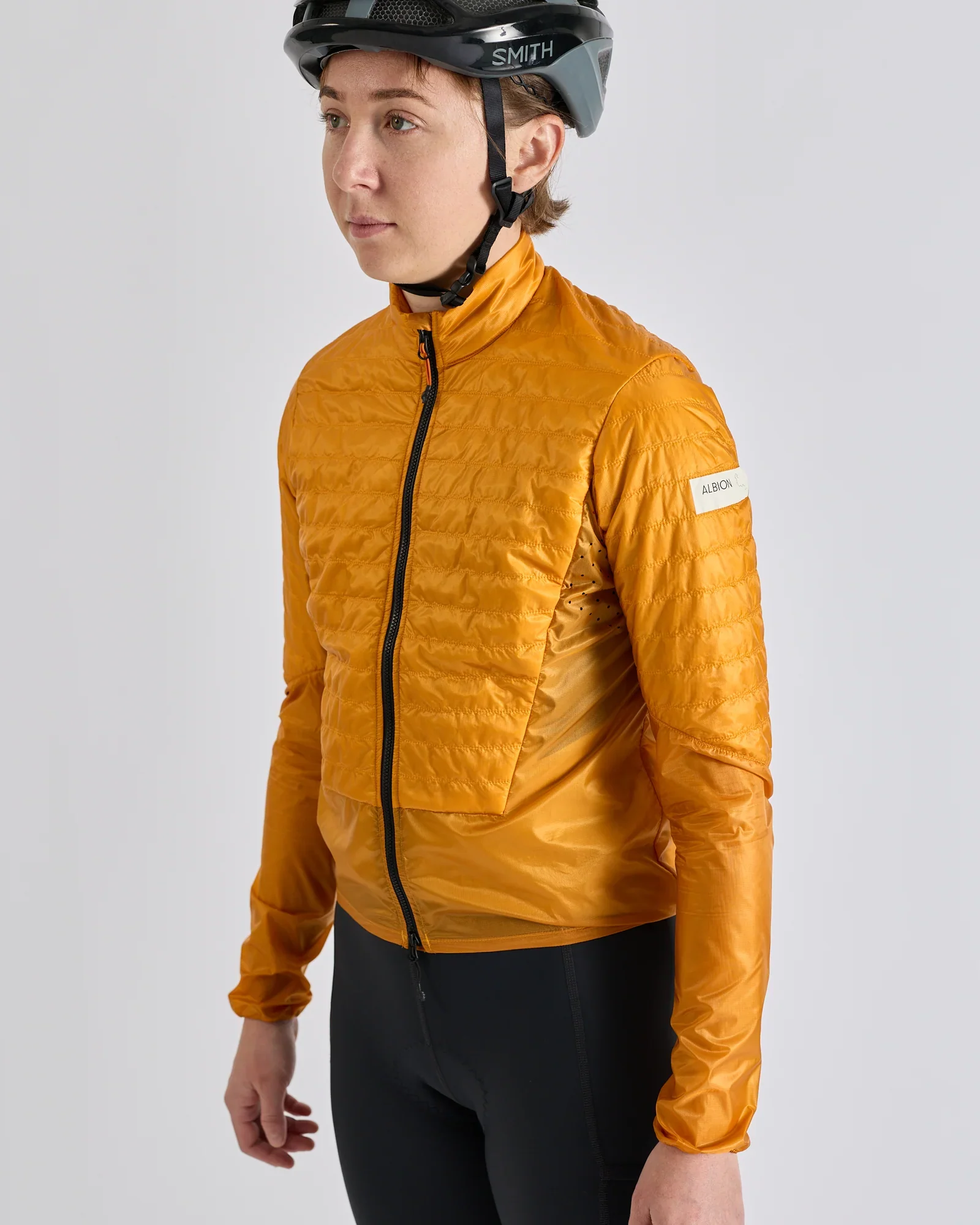 Albion Women's Ultralight Insulated Jacket Burnt Yellow - Image 6