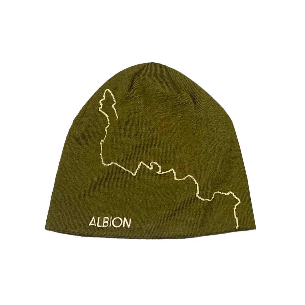 Albion Zoa Merino Beanie Olive