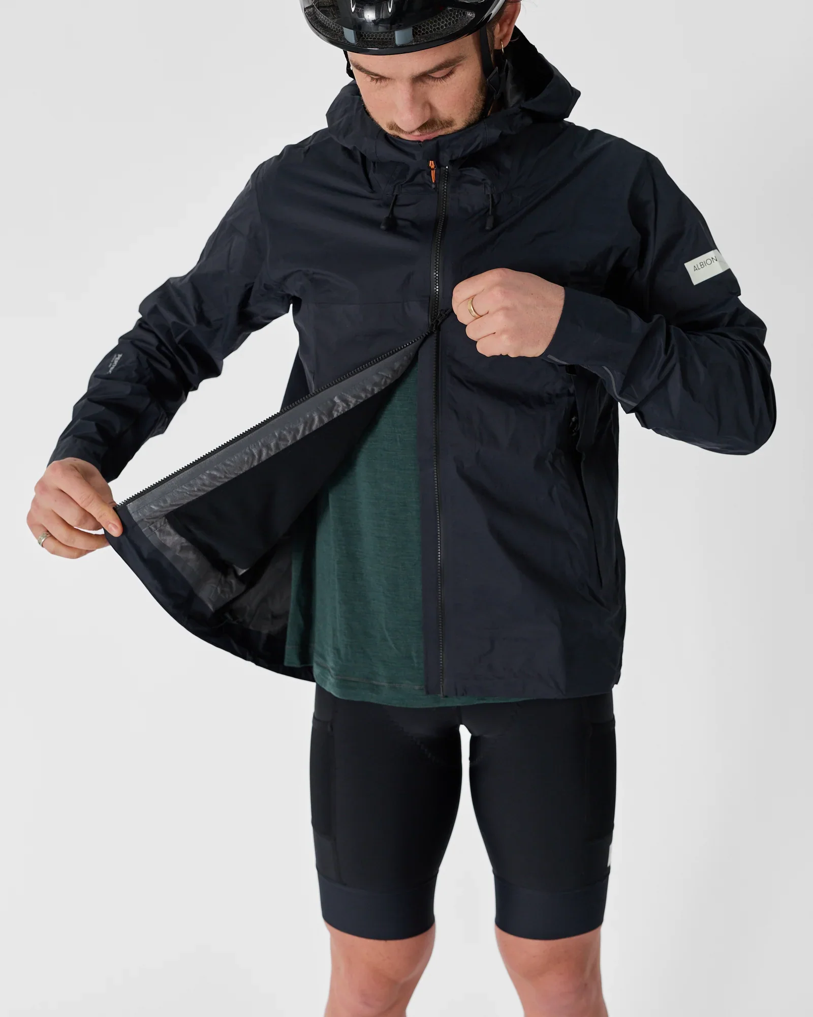 Albion Zoa Rain Shell Midnight Blue - Image 6
