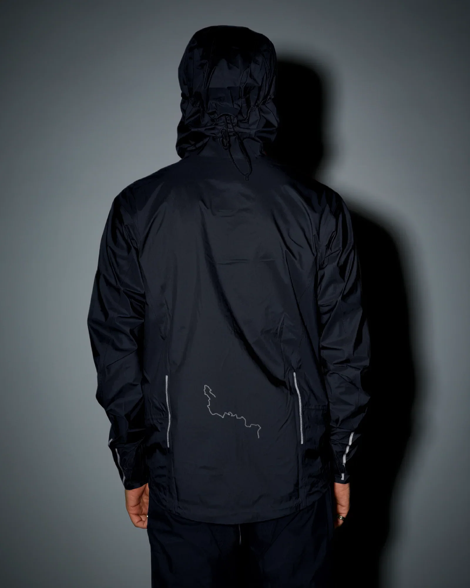 Albion Zoa Rain Shell Midnight Blue - Image 8