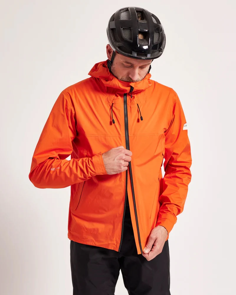 Albion Zoa Rain Shell Orange - Image 2