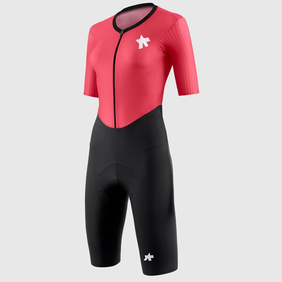 ASSOS DYORA R S11 Women's Roadsuit Deadly Berry - Image 4