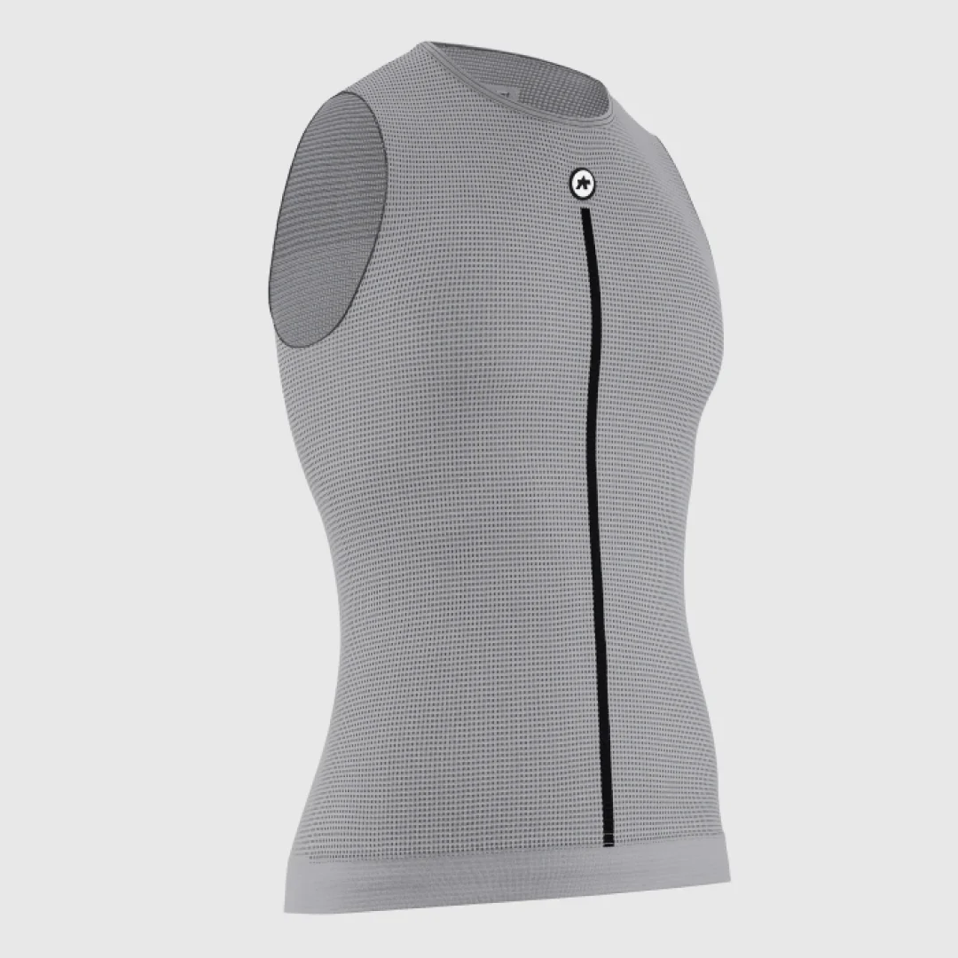 ASSOS Men's Summer NS Skin Layer P1 Grey Series - Image 3