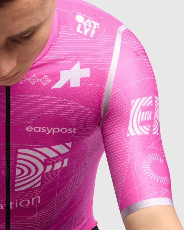 ASSOS MILLE GT Evo EF S11 Men's Jersey Pink EF - Image 8