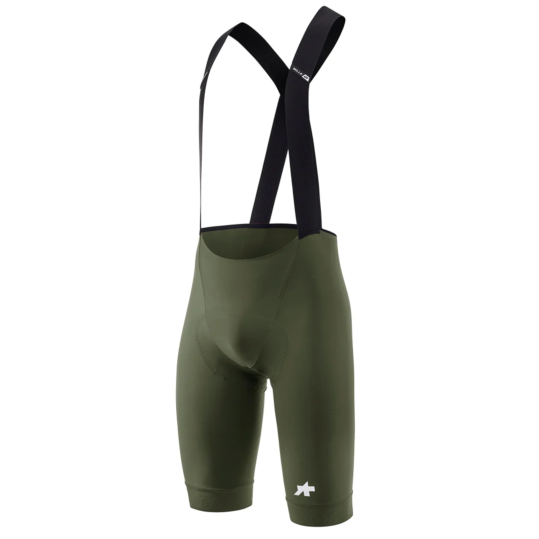 ASSOS MILLE GT S11 Men's Bib Shorts Moss Green - Image 4