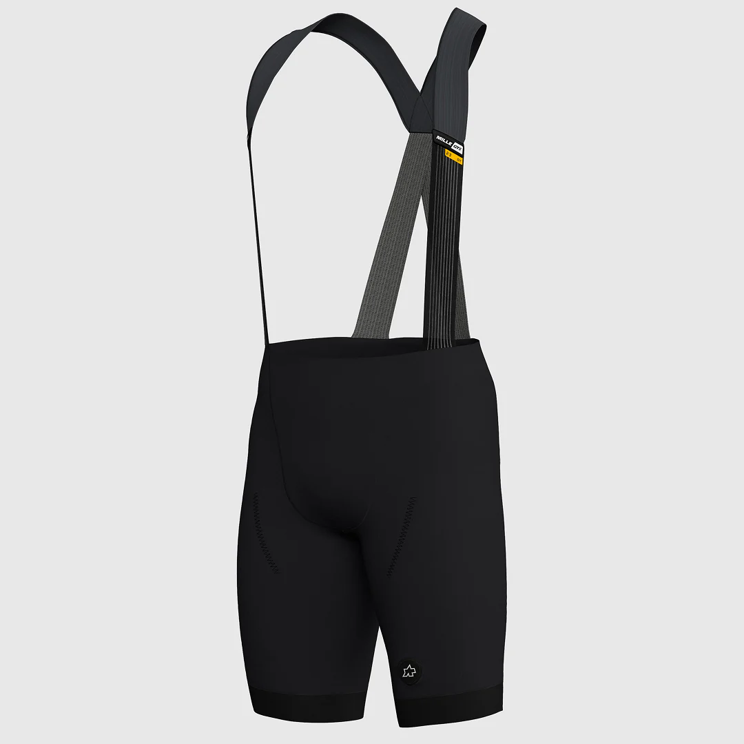 ASSOS MILLE GTS Spring Fall Men's Bib Shorts S11 Black Series - Image 4