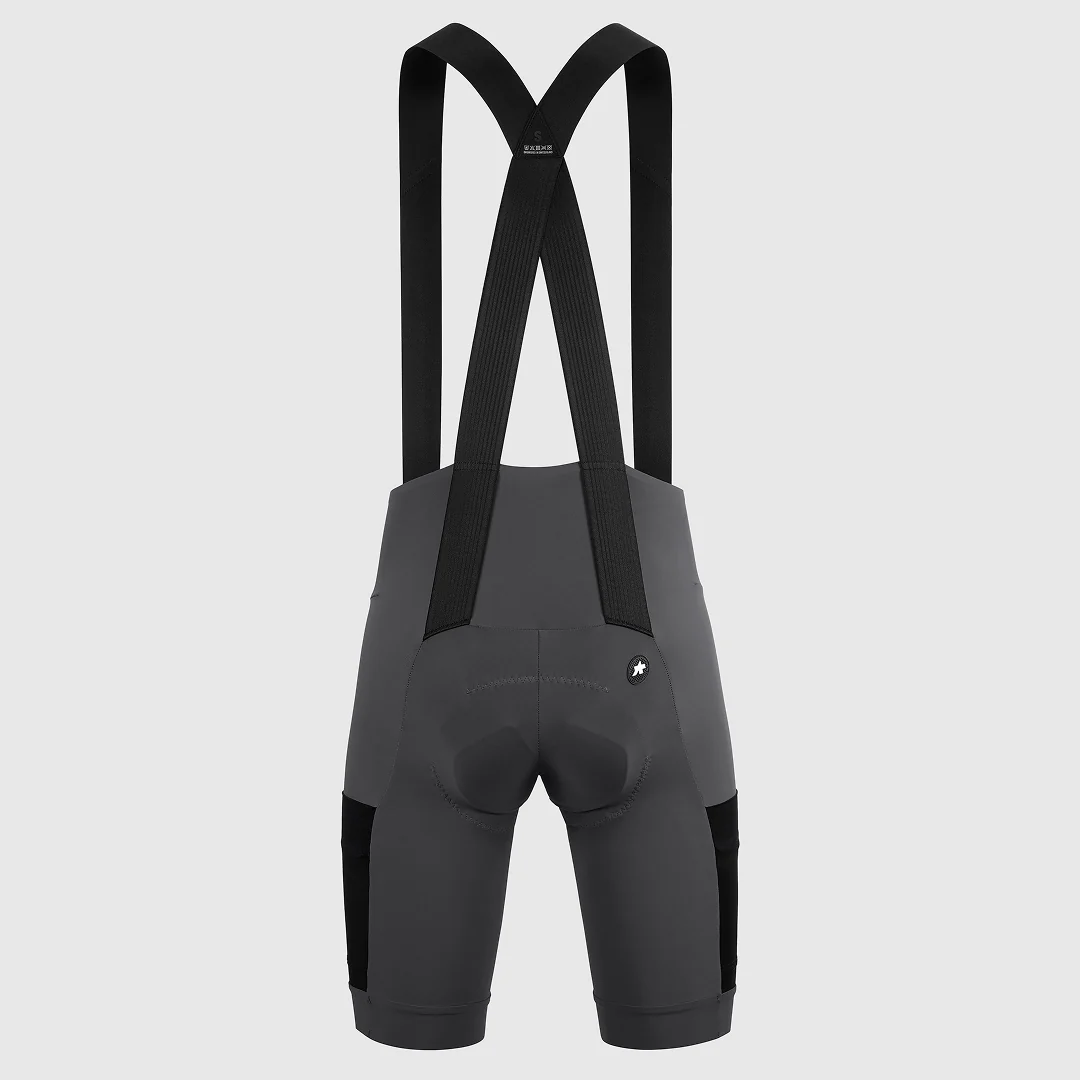 ASSOS TACTICA Kieskäfer T5 Men's Gravel Bib Shorts Robust Grey - Image 2