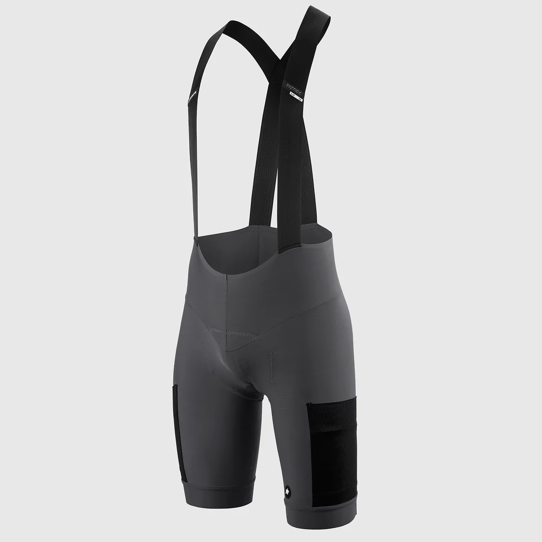 ASSOS TACTICA Kieskäfer T5 Men's Gravel Bib Shorts Robust Grey - Image 4