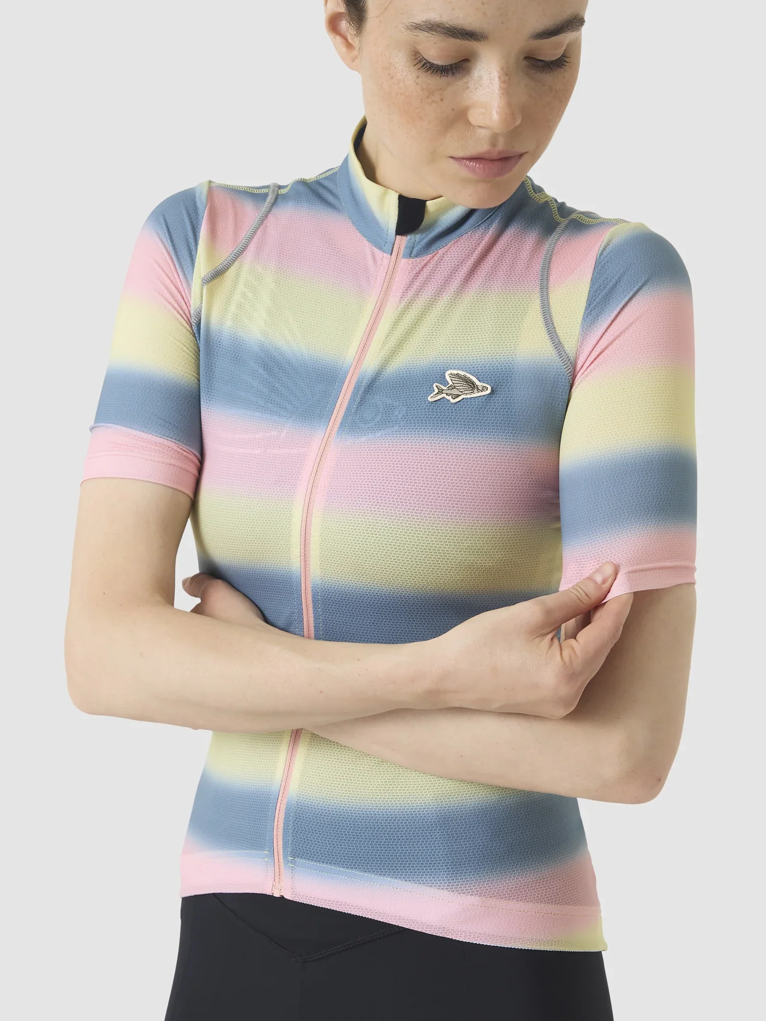 Café du Cycliste Mona Women's Jersey Plush/Naples Yellow - Image 5