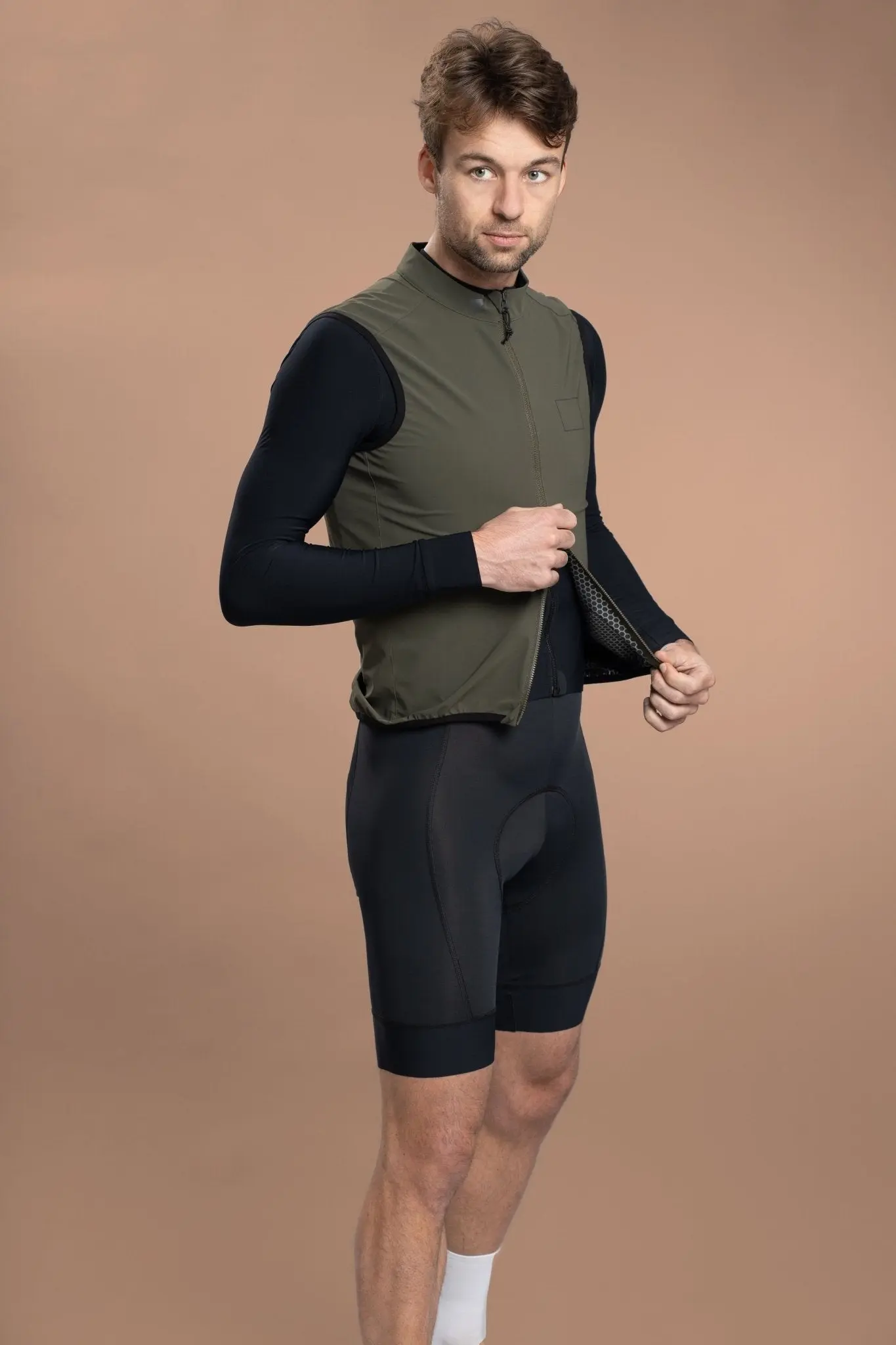 Canvas All Weather Gilet Moss - Image 3