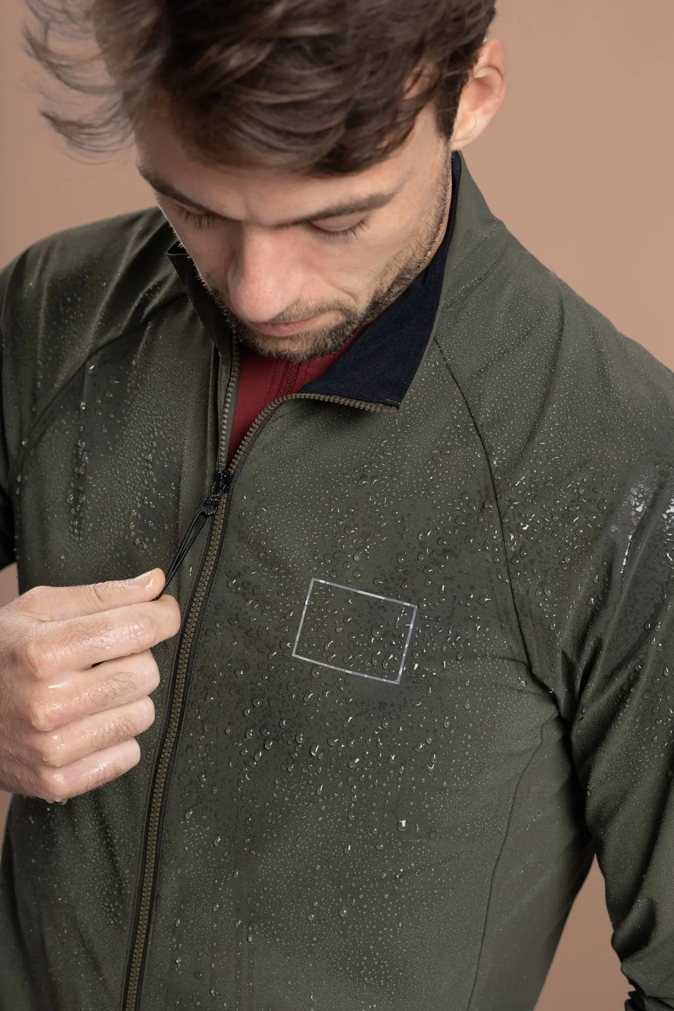 Canvas All Weather Jacket Moss - Image 6