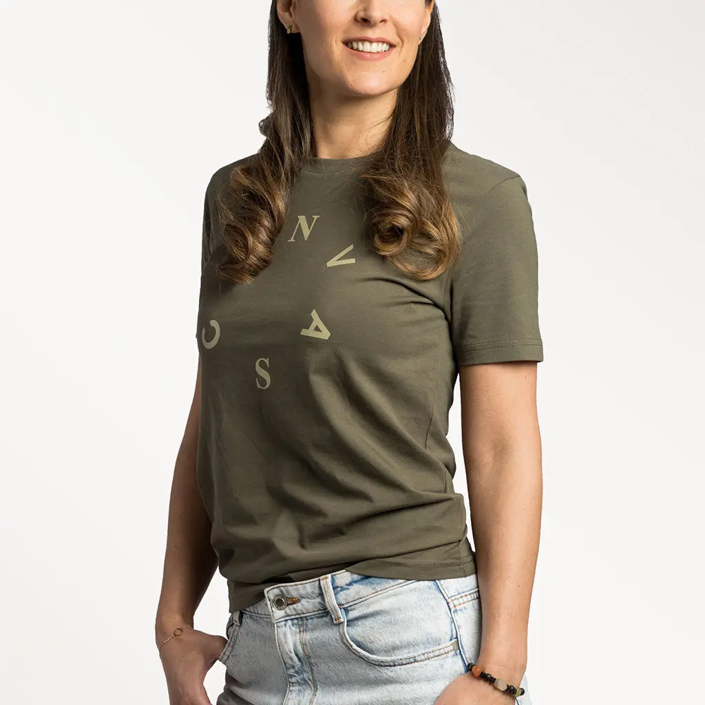 Canvas Casual T-shirt Moss - Image 3