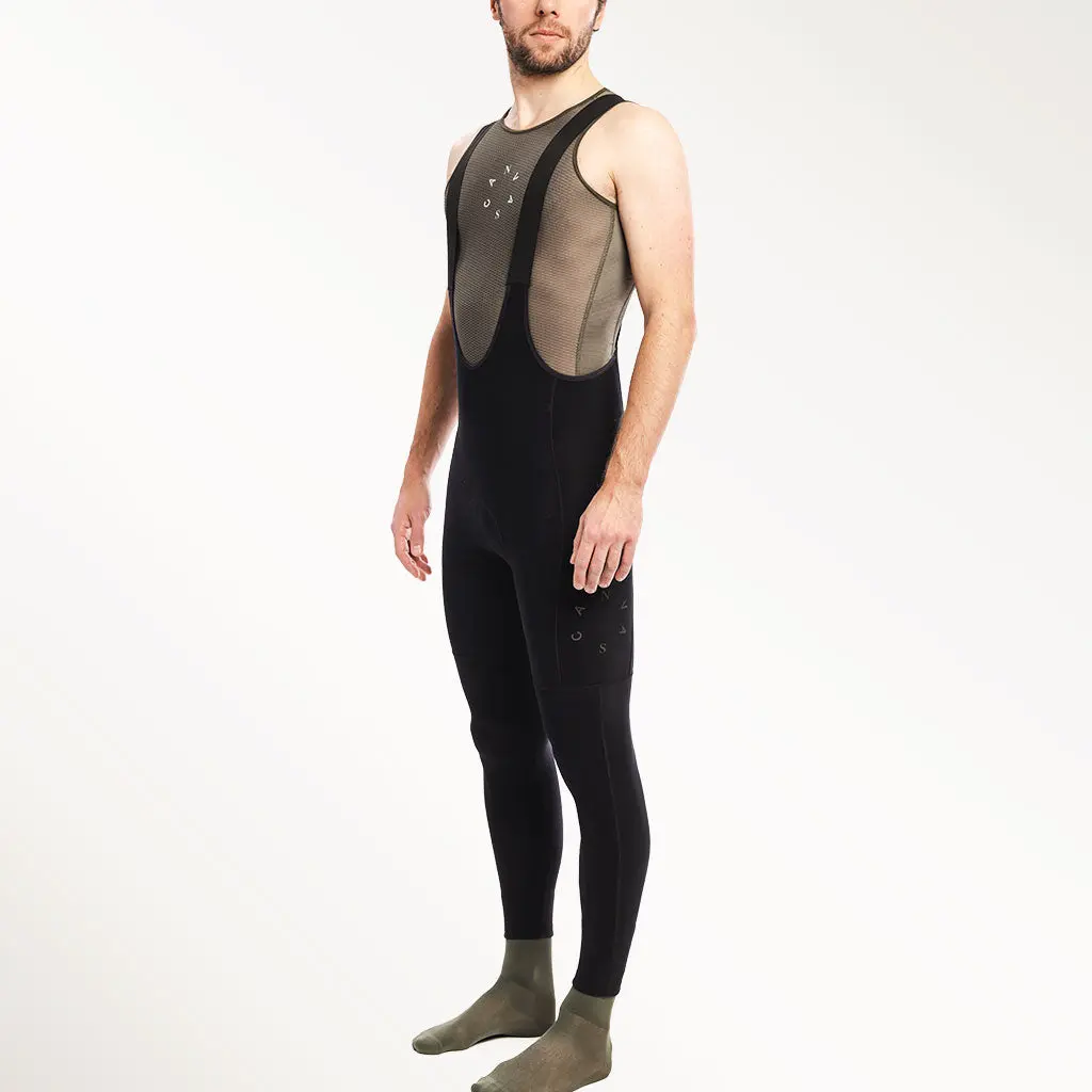 Canvas Men's Long Cargo Bib Black - Image 5