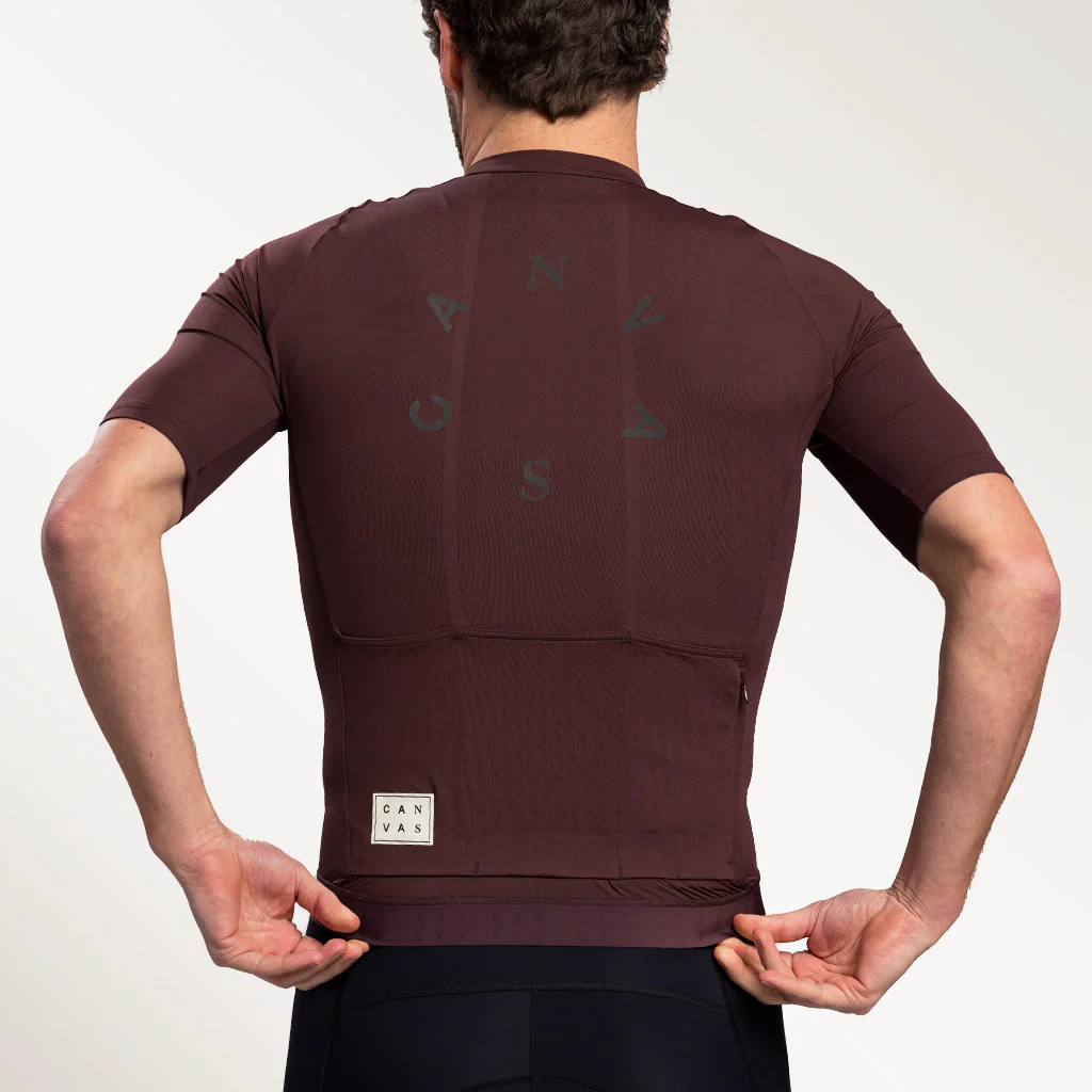 Canvas Solid Jersey Merlot - Image 5
