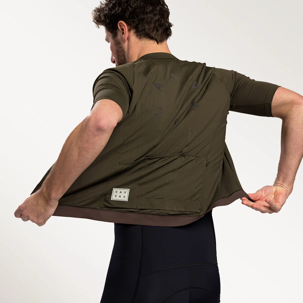 Canvas Solid Jersey Moss - Image 3