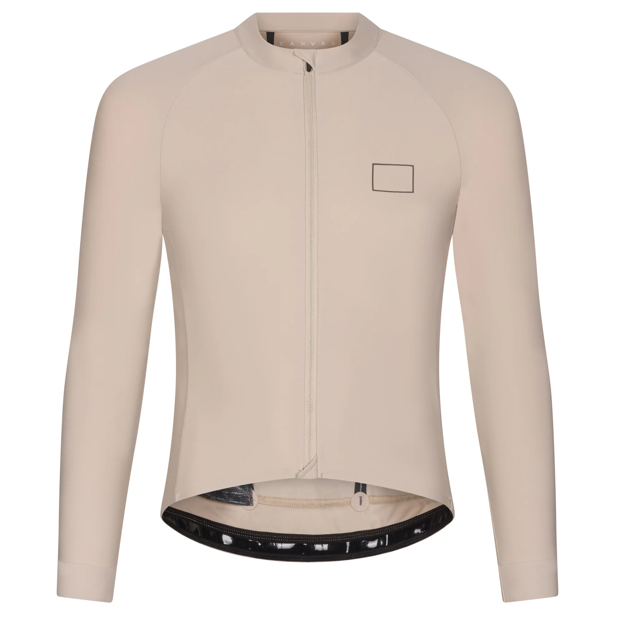 Canvas Solid Longsleeve Jersey Chalk