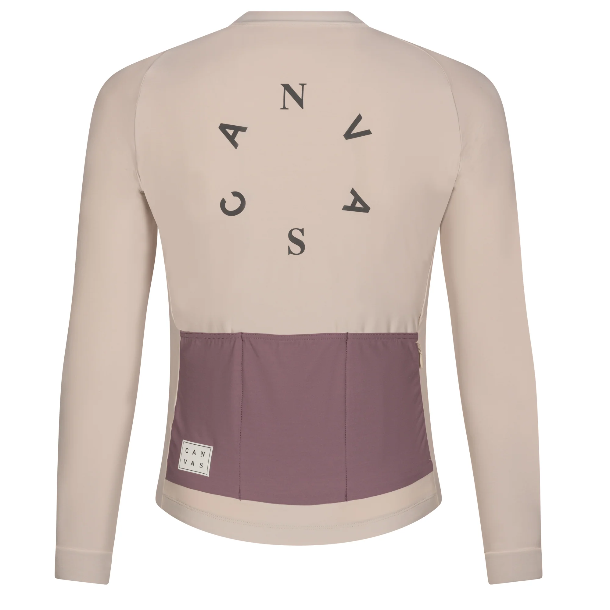 Canvas Solid Longsleeve Jersey Chalk - Image 2