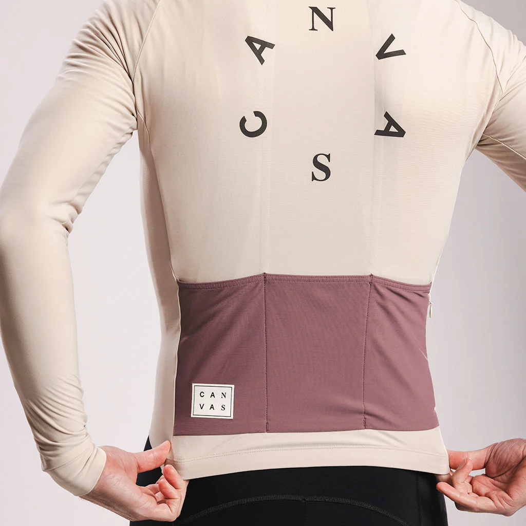 Canvas Solid Longsleeve Jersey Chalk - Image 6