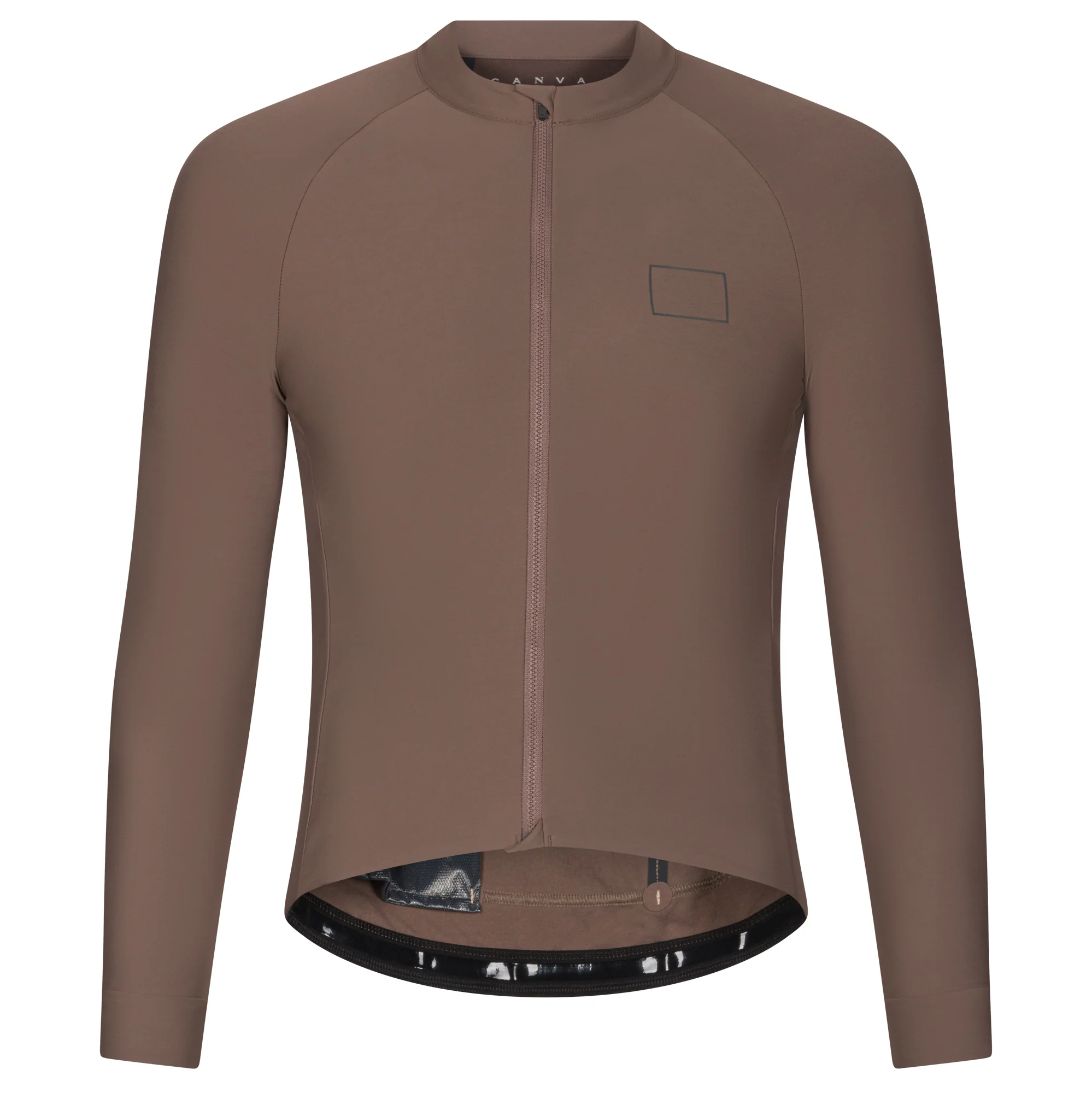 Canvas Solid Longsleeve Jersey Walnut