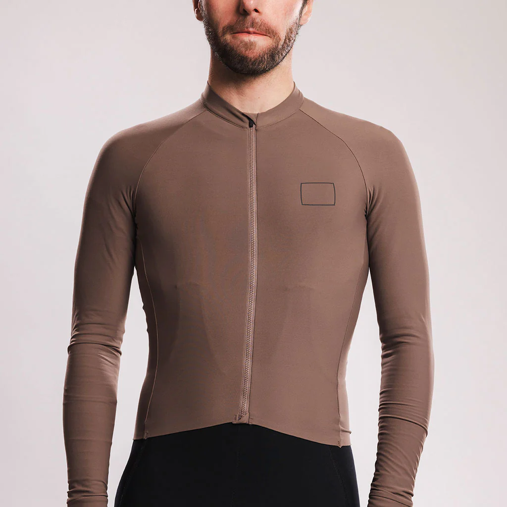 Canvas Solid Longsleeve Jersey Walnut - Image 3
