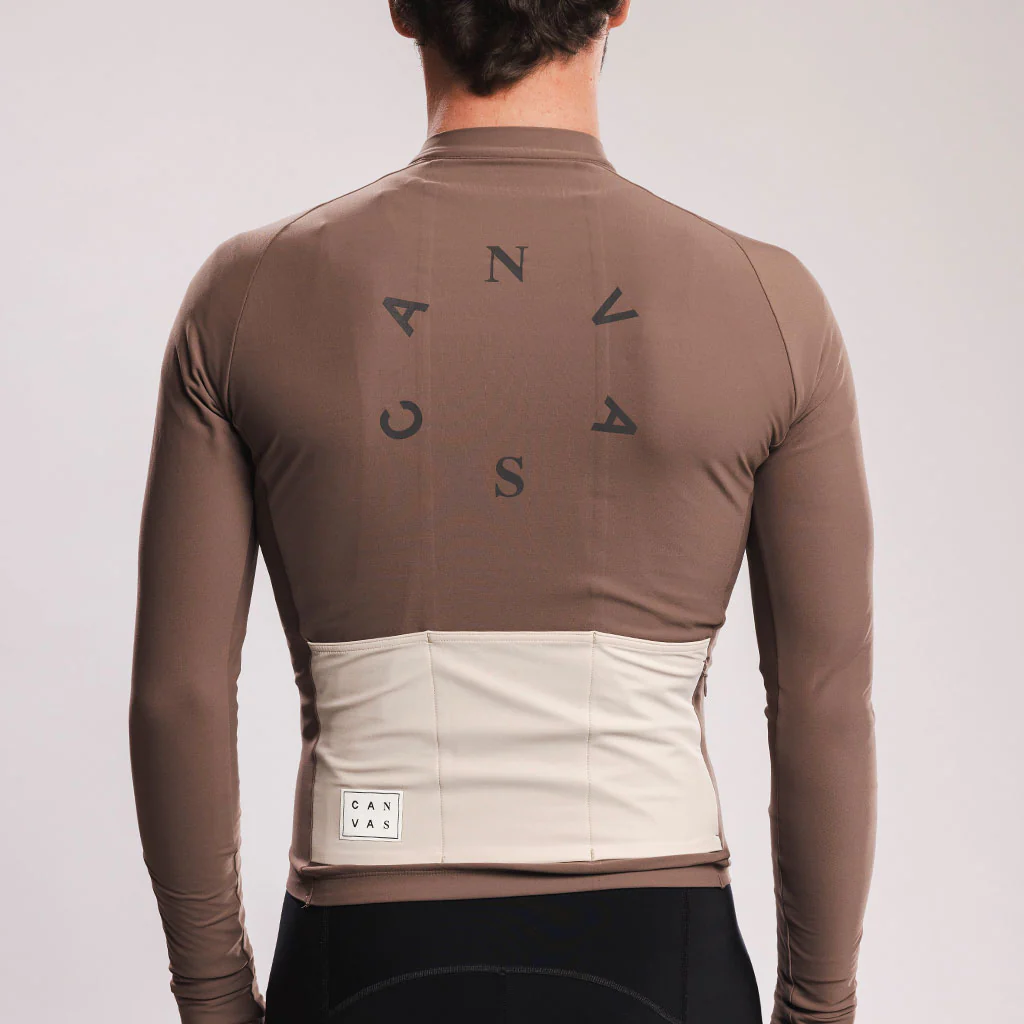 Canvas Solid Longsleeve Jersey Walnut - Image 4