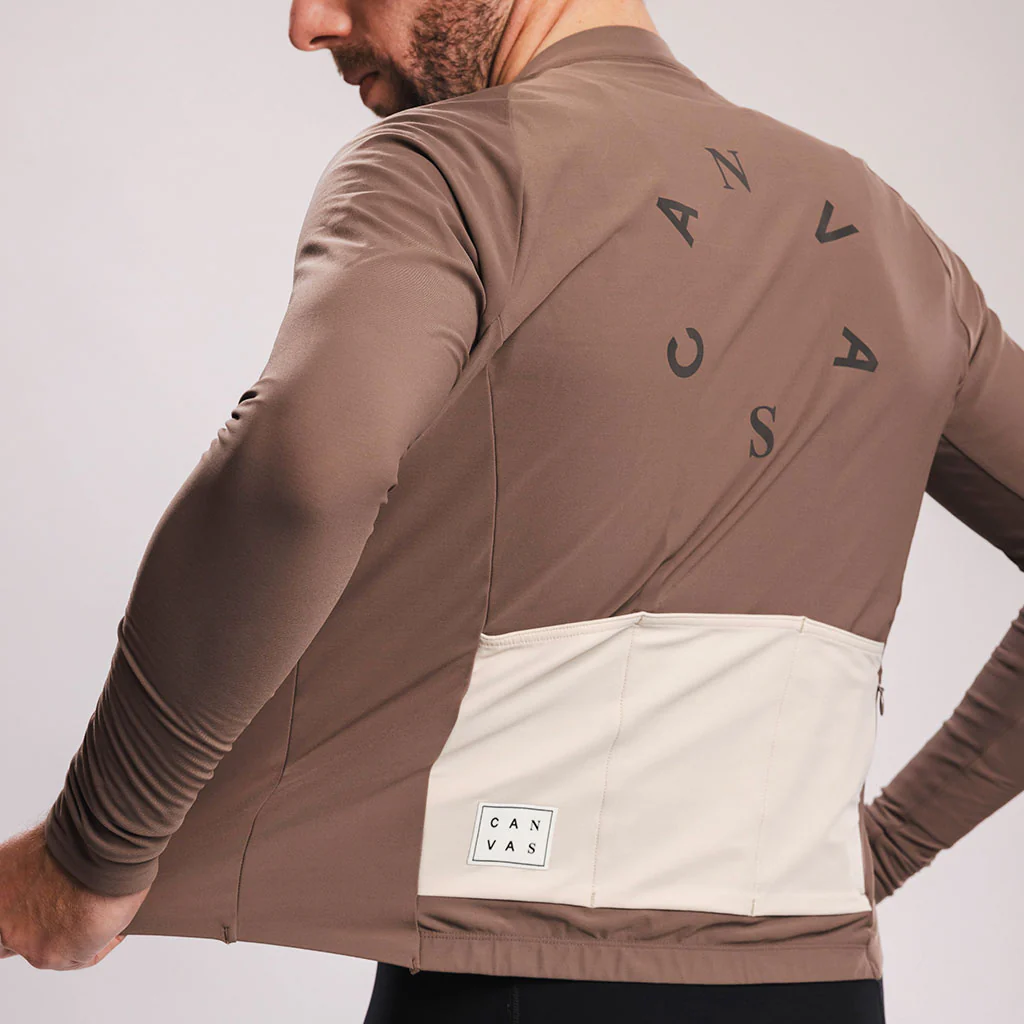 Canvas Solid Longsleeve Jersey Walnut - Image 6