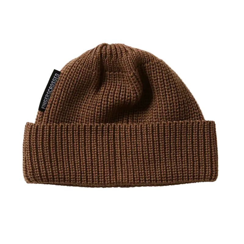 Fingerscrossed Casual Merino Beanie Tannenzapfen