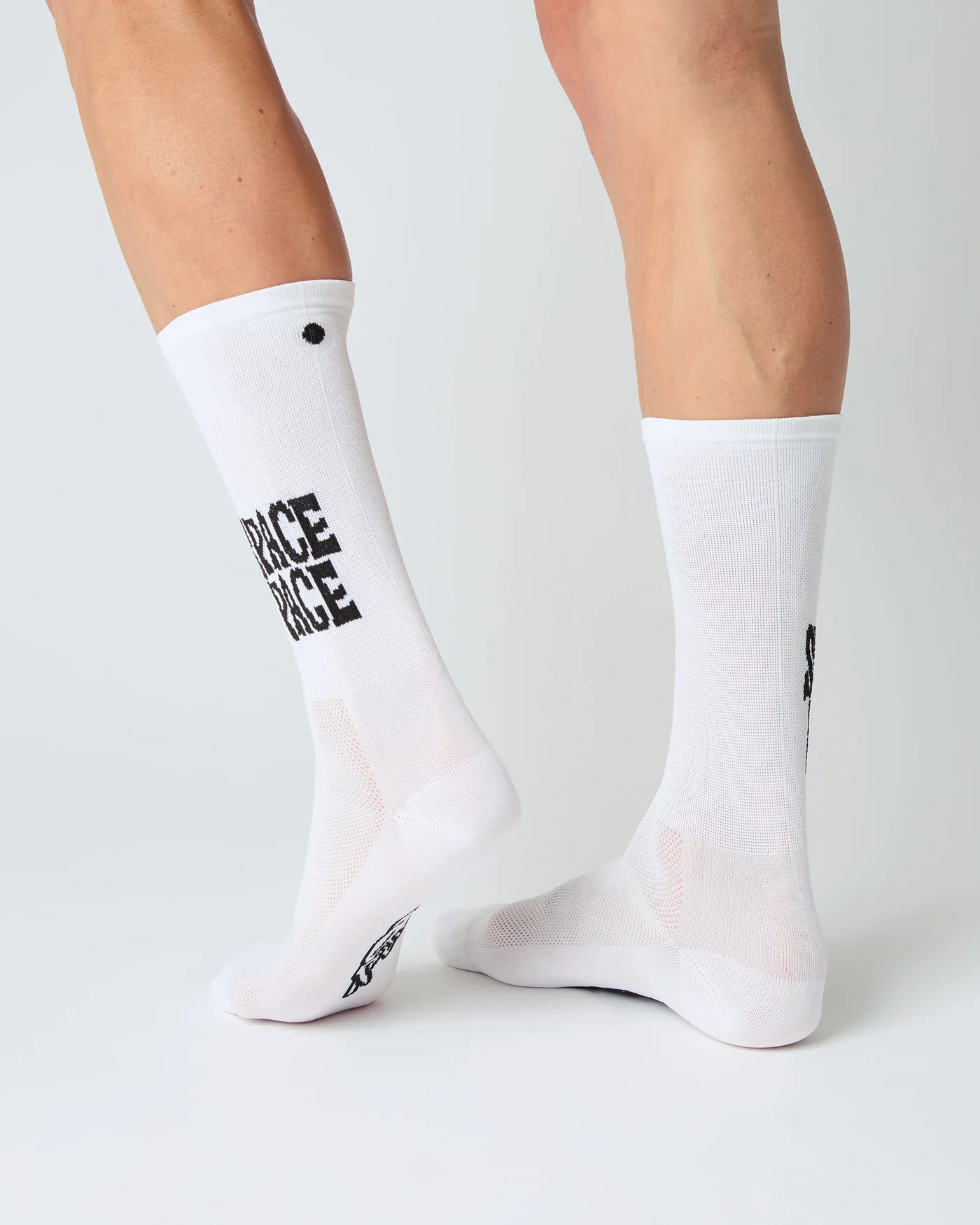 Fingerscrossed Classic Trip Space Pace Socks White - Image 3