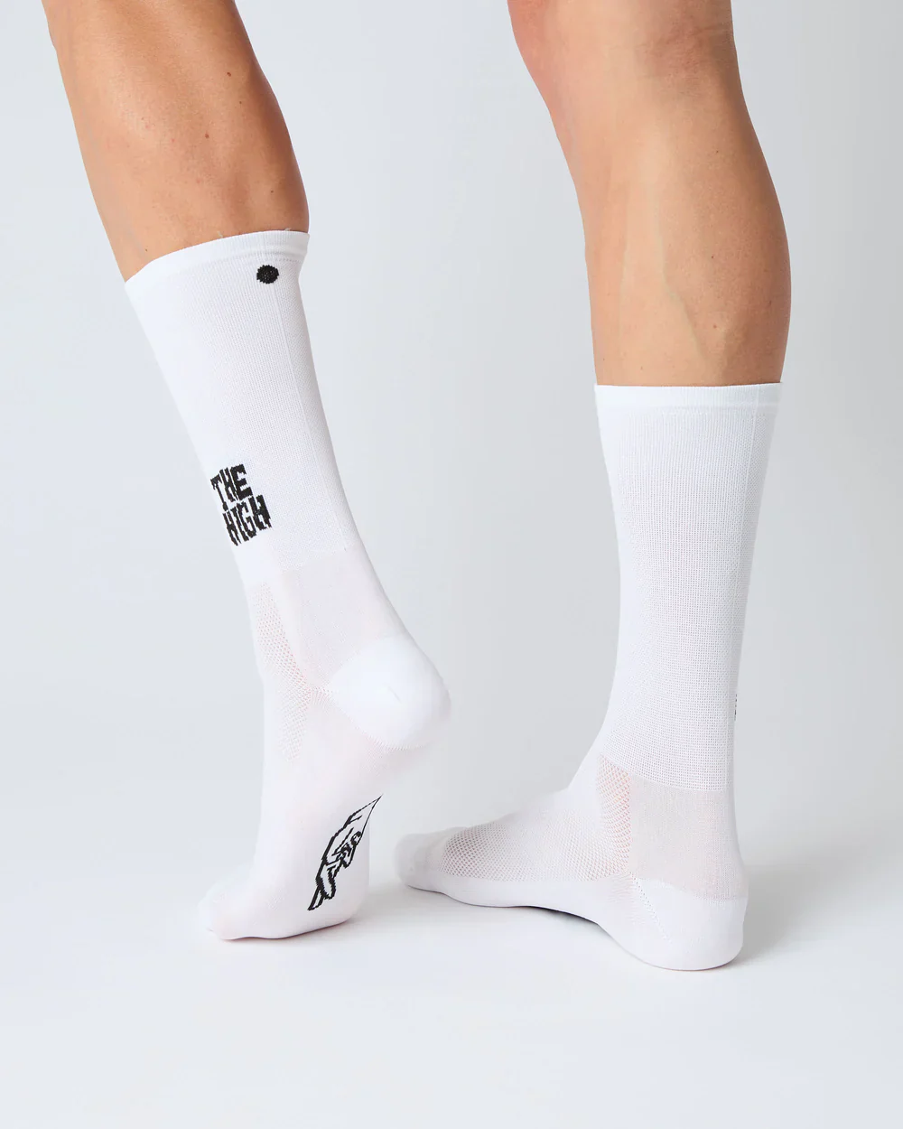 Fingerscrossed Classic Trip The High Socks White - Image 2